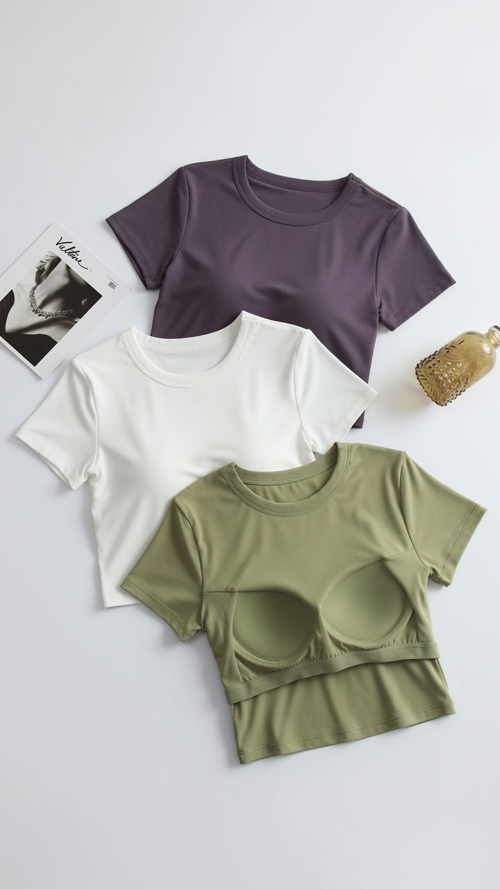 BlingFit Comfort Crop