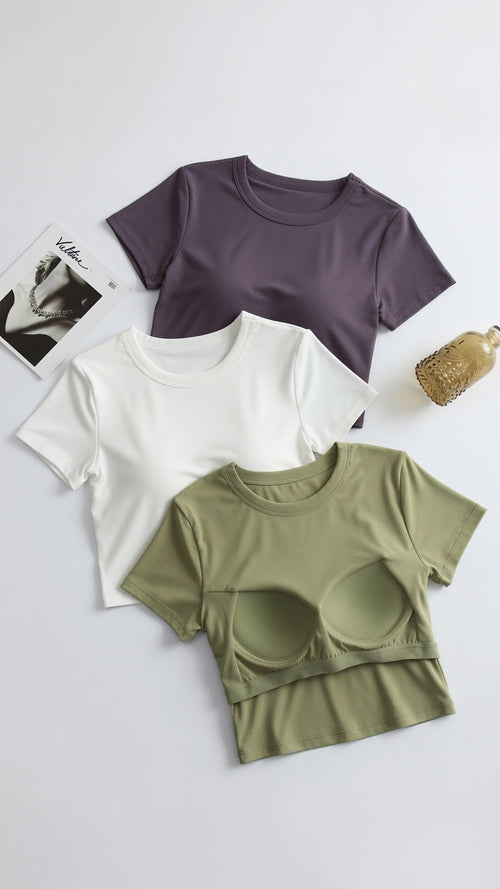 BlingFit Comfort Crop