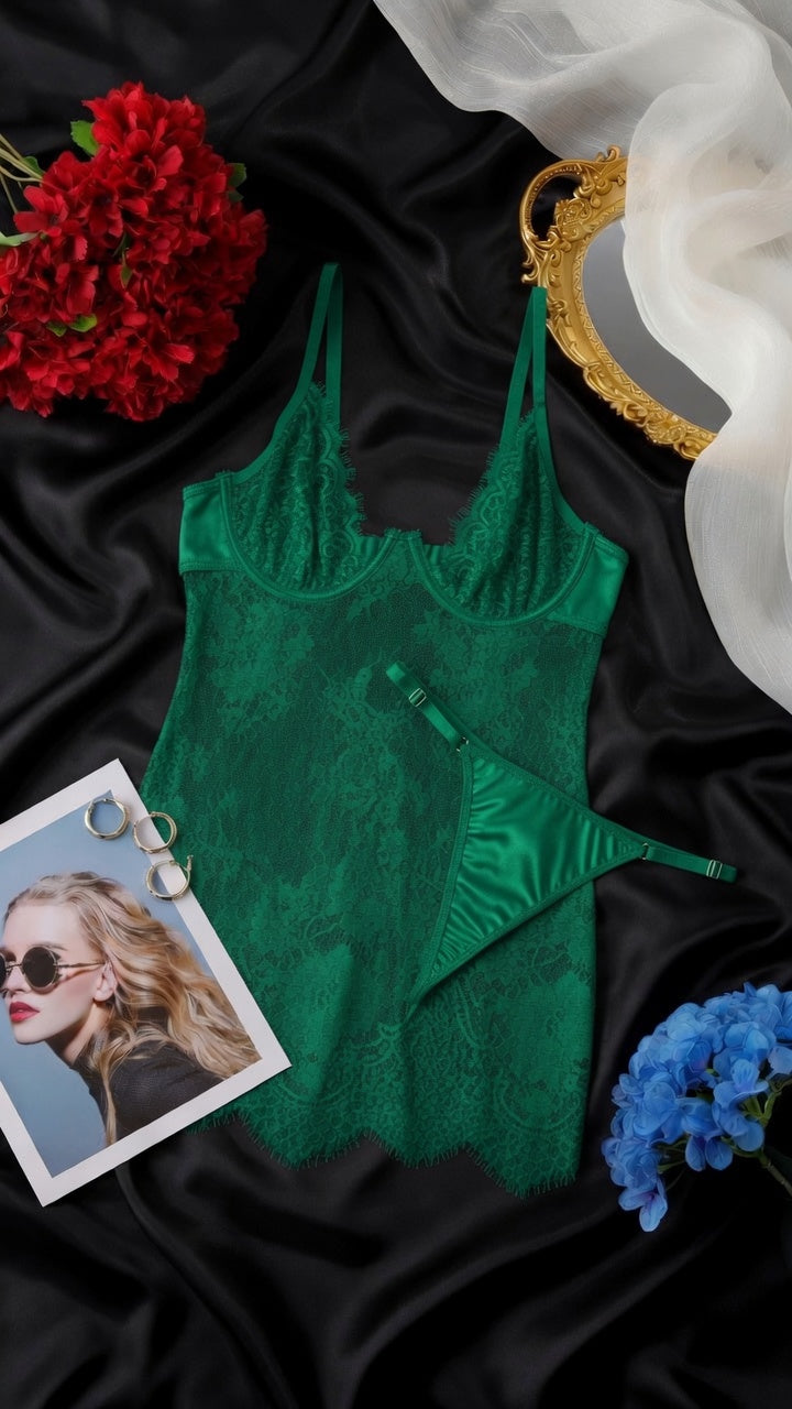 THE BLINGeries™ EMERALD LACE – LG008