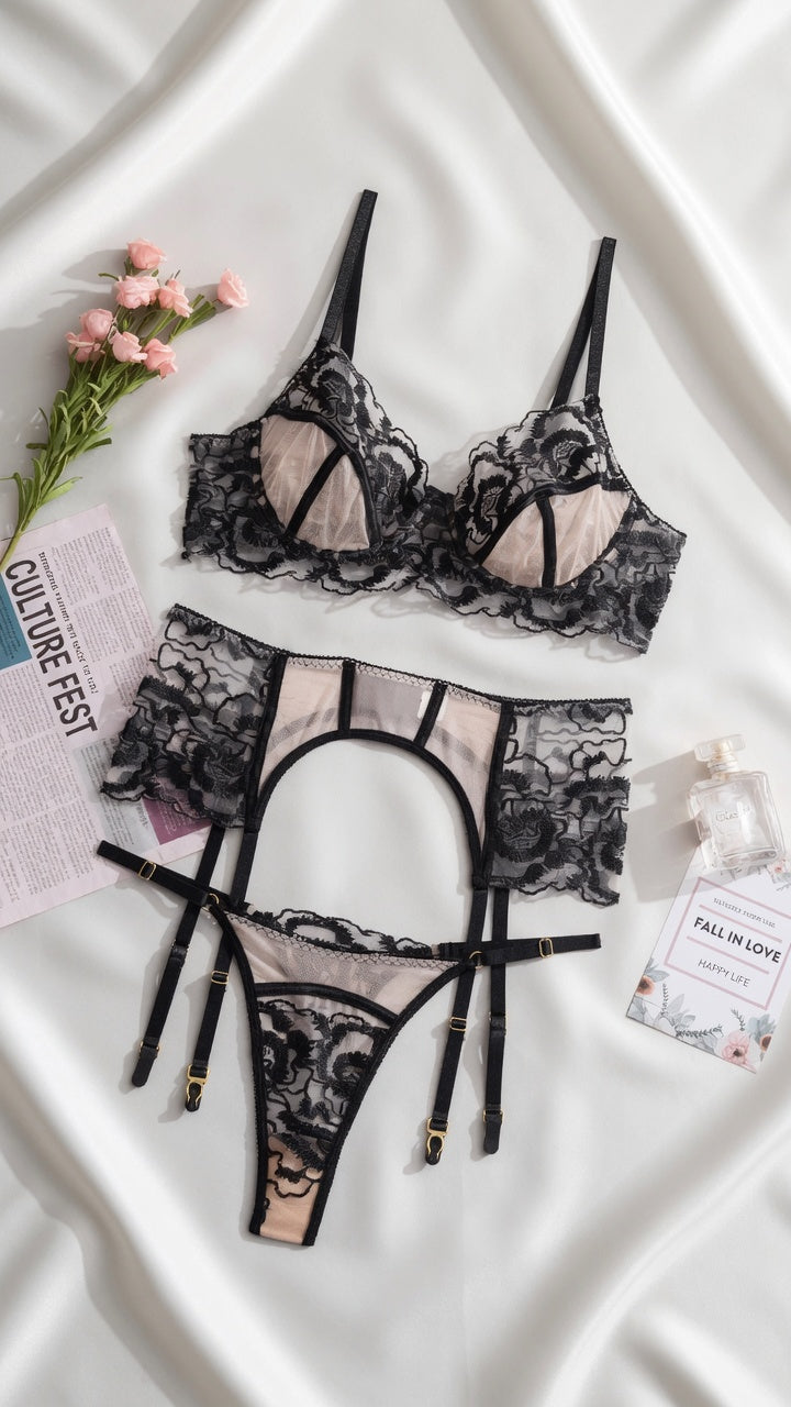 THE BLINGeries™ MIDNIGHT BLOOM – LG014