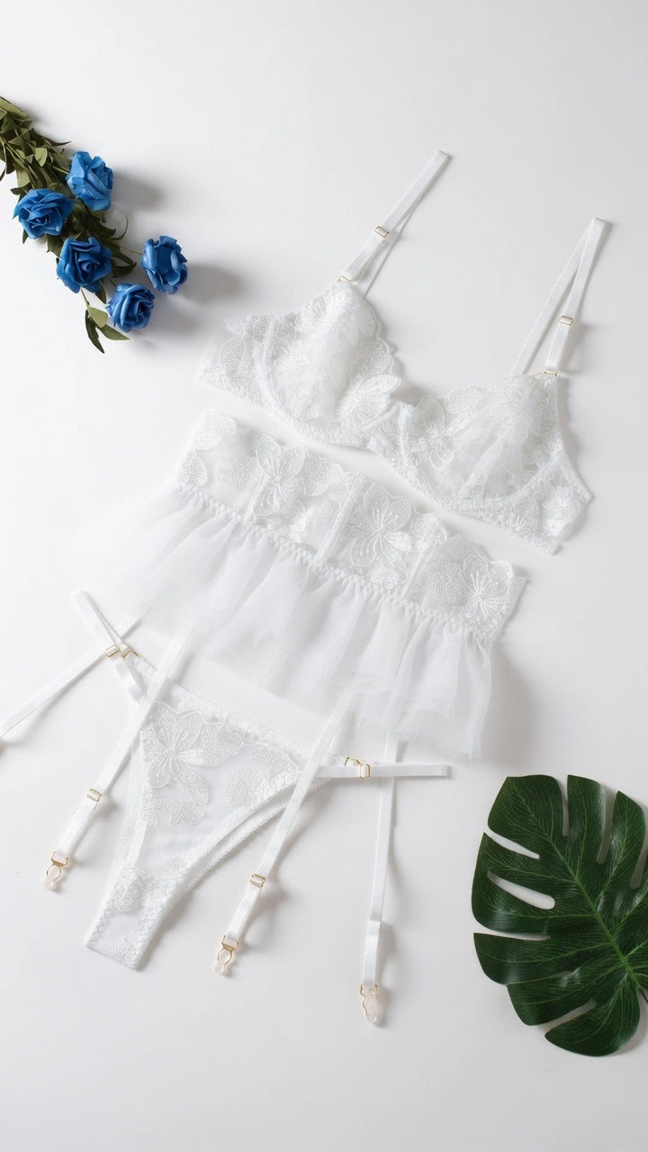 THE BLINGeries™ ROSE BLANCHE – LG026